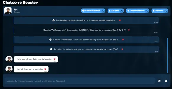 League of legends services